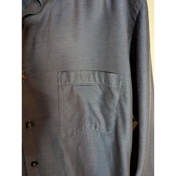 ROBERT TALBOTT Men's Casual 100% Cotton Long Sleeve Button Shirt Sz XL - Picture 2 of 10